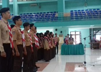 Pengukuhan dan Pelepasan Kontingen Kemah Nasional Kesehatan IV 2019