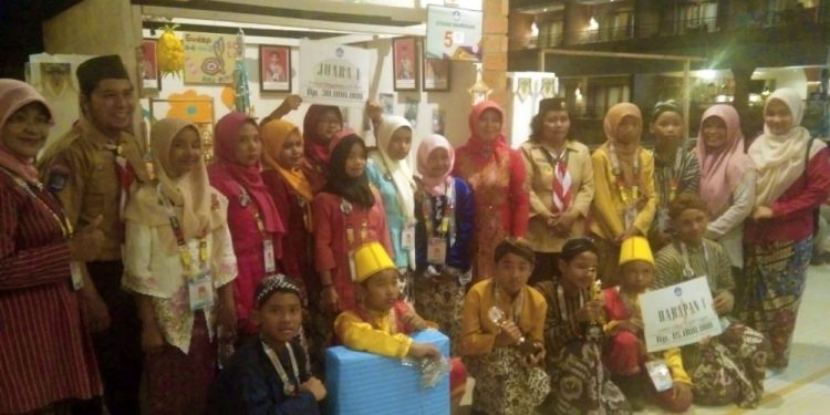 Kwarda DIY Raih Juara 1 Putri Festival Penggalang Ceria Tingkat Nasional Tahun 2019