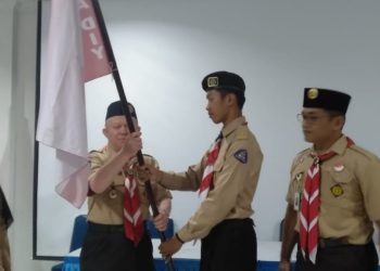 Kak Arifin Budiharjo Pimpin Upacara Penerimaan Kedatangan Kontingen Kemnaskes IV 2019