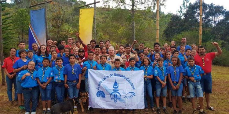 Delegasi Kwarda DIY Hadiri Perkemahan Pramuka New Caledonia