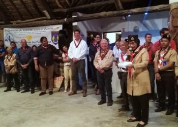 Scout Brotherhood Pramuka DIY dengan Scout Laics de Nouvelle Caledonie