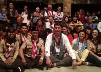 Scout Brotherhood Pramuka DIY dengan Scout Laics de Nouvelle Caledonie