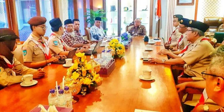 Ka Kwarda DIY Koordinasi Persiapan JISC 2020 dengan Bupati Bantul