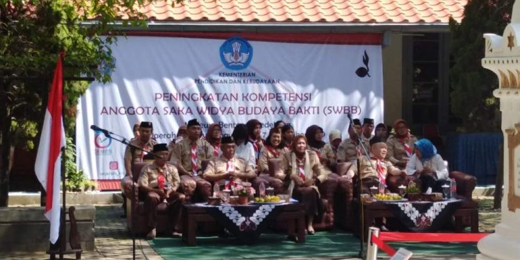 Ratusan Peserta Ikuti Peningkatan Kompetensi Anggota Saka Widya Budaya Bakti Kwarcab Kota Yogyakarta