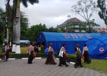 36 Regu Penggalang Kwarcab Kota Yogyakarta Ikuti Persami Pramuka Peduli Penanggulangan Bencana