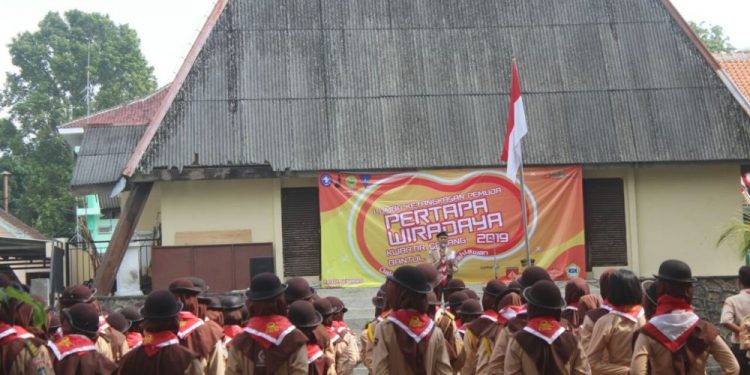 Pertapa Wiradaya ke-33 Kwarcab Bantul Menyusuri Rute Senopati