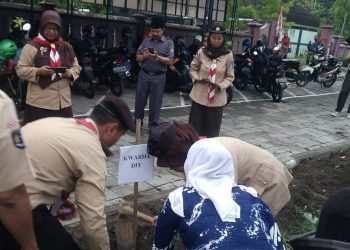 Anggota Saka dan Dewan Kerja Ranting Ikuti Perkemahan Wirakarya dan Perti Saka Kwarcab Bantul 2019