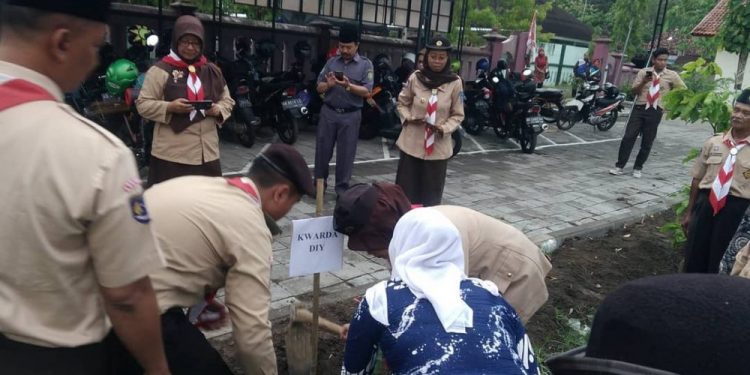 Anggota Saka dan Dewan Kerja Ranting Ikuti Perkemahan Wirakarya dan Perti Saka Kwarcab Bantul 2019