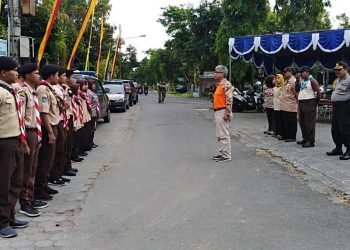 Kwarda DIY Pantau Pelaksanaan Bakti Nataru 2019 Pramuka Peduli Kwarcab Bantul