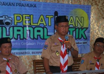 Ka Kwarcab Gunungkidul Meminta Anggota Pramuka Bisa Menjadi Agen Informasi