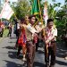 Penyerahan Pataka Pengembara dari Ka Kwarcab kepada Komandan Jalan Tandai Pemberangkatan Peserta PWD XXXI Kwarcab Gunungkidul