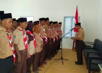 Kak Bahron Rasyid Kukuhkan Mabi dan Pinsaka Wanabakti Cabang Gunungkidul