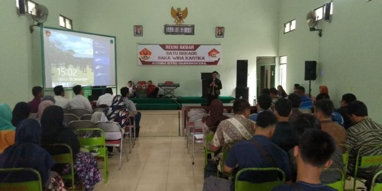Reuni Akbar Satu Dekade Saka Wira Kartika Kodim 0730 Gunungkidul