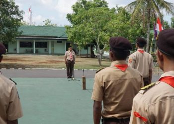Saka Wira Kartika Kodim 0730 Gunungkidul Kukuhkan Anggota Angkatan XI
