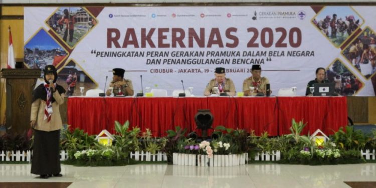 Kwarda DIY Sampaikan Update JISC Di Hadapan Peserta Rakernas 2020