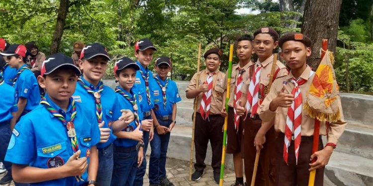 Persami Bersama Pramuka New Caledonia Diisi dengan Berbagai Kegiatan Menarik