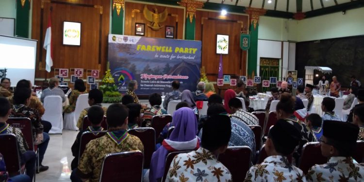 Mewakili Wali Kota Yogyakarta, Kak Edy Sampaikan Terimakasih kepada Pramuka New Caledonia atas Kunjungannya