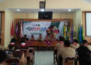 Kak Totok Himbau Agar Selalu Waspada Corona Saat Membuka Sidparcab Bantul 2020