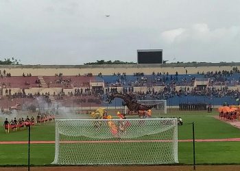 Pramuka Peduli Kwarcab Bantul Diterjunkan dalam Upacara HUT ke-101 Pemadam Kebakaran dan Penyelamatan