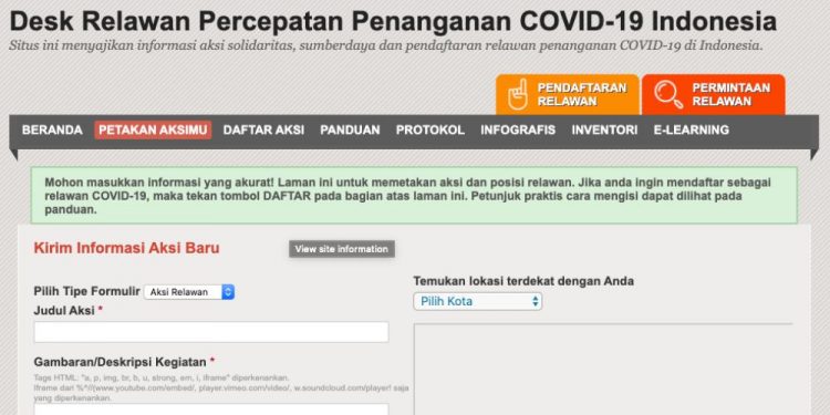 Laporkan Aksi Pramuka Peduli Penanggulangan COVID-19 di Tautan Ini