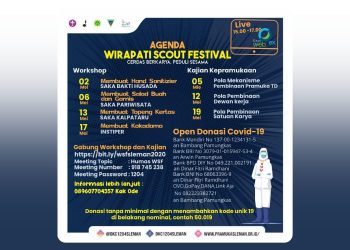 Ikuti dan Ramaikan Wirapati Scout Festival 2020 Dari Rumah Aja