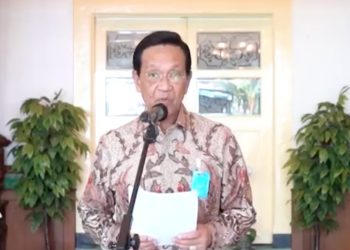 Arahan Ka Mabida DIY dalam Rakerda Bertajuk Aktualisasi Peran Gerakan Pramuka DIY melawan COVID-19