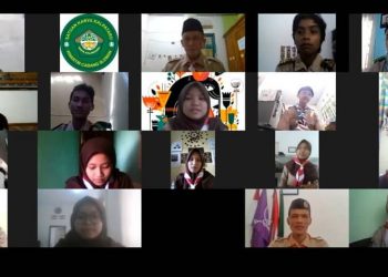 Saka Kalpataru Sleman Selenggarakan Diksar Calon Anggota secara Daring