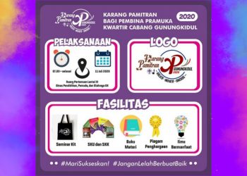 Karang Pamitran bagi Pembina Pramuka Kwartir Cabang Gunungkidul tahun 2020