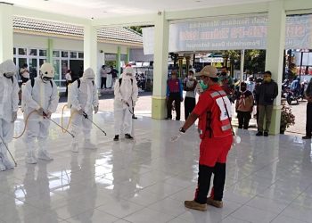 FOTO : Pelatihan Petugas Spraying Kwarcab Sleman di Kantor Kecamatan Ngaglik