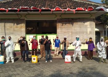 Kwarda DIY Bersama Kwarcab Kulon Progo Gelar Aksi Penanggulangan COVID-19 di Pasar Sentolo