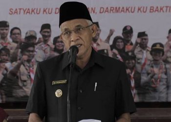 Peringatan Hari Pramuka ke-59 Kwarcab Sleman Diselenggarakan di Gedung Serbaguna Pemkab Sleman