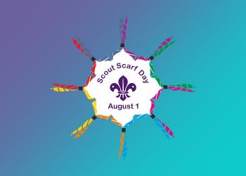 Once Scout – Always a Scout, Happy International Scout Scarf Day
