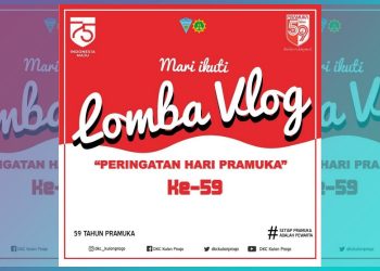 Lomba Vlog Hari Pramuka ke-59 Kwarcab Kulon Progo