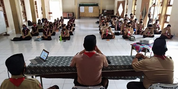 Kwarcab Kota Yogyakarta Menggelar Pelatihan Pramuka Peduli