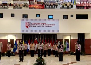 Inilah Beberapa Penghargaan yang Dianugerahkan saat Upacara Hari Pramuka ke-59 Tingkat Nasional