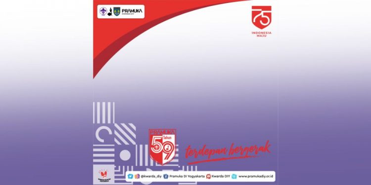Twibbon Hari Pramuka ke-59 Kwarda DIY