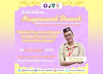 Materi Musyawarah Daerah Gerakan Pramuka DIY Tahun 2020