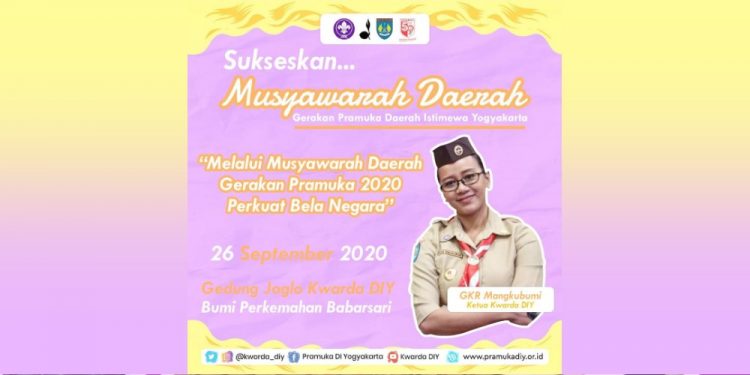 Materi Musyawarah Daerah Gerakan Pramuka DIY Tahun 2020