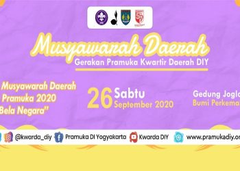 Agenda Musyawarah Daerah Gerakan Pramuka DIY Tahun 2020