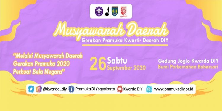 Agenda Musyawarah Daerah Gerakan Pramuka DIY Tahun 2020