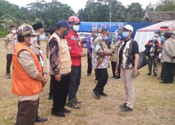 Ka Kwarda DIY Kunjungi Posko Pramuka Peduli Merapi di Kwarcab Sleman