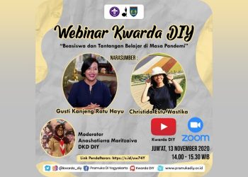 Webinar Series Kwarda DIY ~ Beasiswa dan Tantangan Belajar di Masa Pandemi