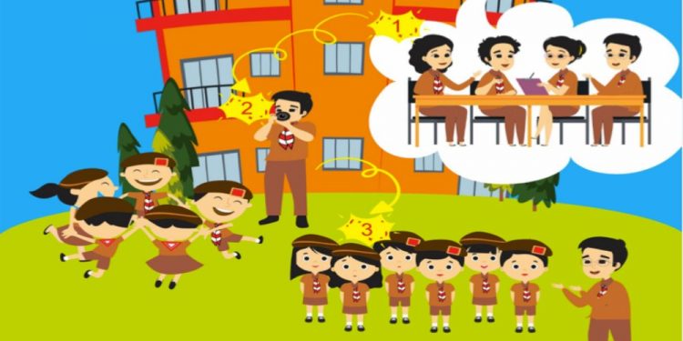 Kemdikbud Keluarkan Panduan Ekstrakulikuler Wajib Pendidikan Kepramukaan di Sekolah Dasar