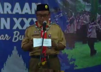 Barata XXXV Tahun 2020 Dibuka Secara Resmi oleh Ketua Kwarcab Sleman