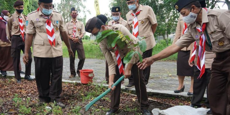 Ka Kwarda DIY Tanam Pohon Matoa di Area Buper Babarsari, Inilah Beberapa Manfaat Matoa untuk Kita