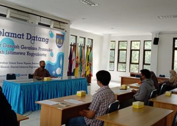 Koordinator Satuan Protokol Kwarda DIY Sampaikan Materi Dasar Pengenalan Keprotokolan