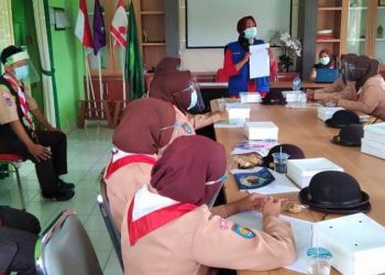Saka Bakti Husada Kwarran Cangkringan Gelar Diksar dan Orientasi