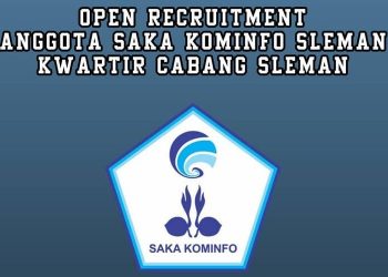 Rapatkan Barisan, Daftarkan Dirimu Menjadi Bagian Saka Kominfo Kwarcab Sleman