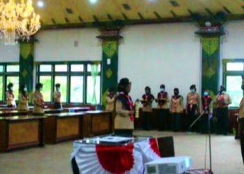 Ketua Kwarcab Kota Yogyakarta Melantik Pengurus DKC Masa Bakti 2020-2025, Begini Pesan-Pesannya