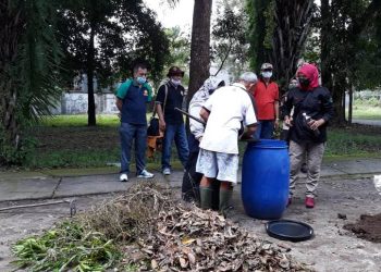 Minimalkan Residu, PADK DIY Belajar Mengolah Sampah Lingkungan Menjadi Kompos